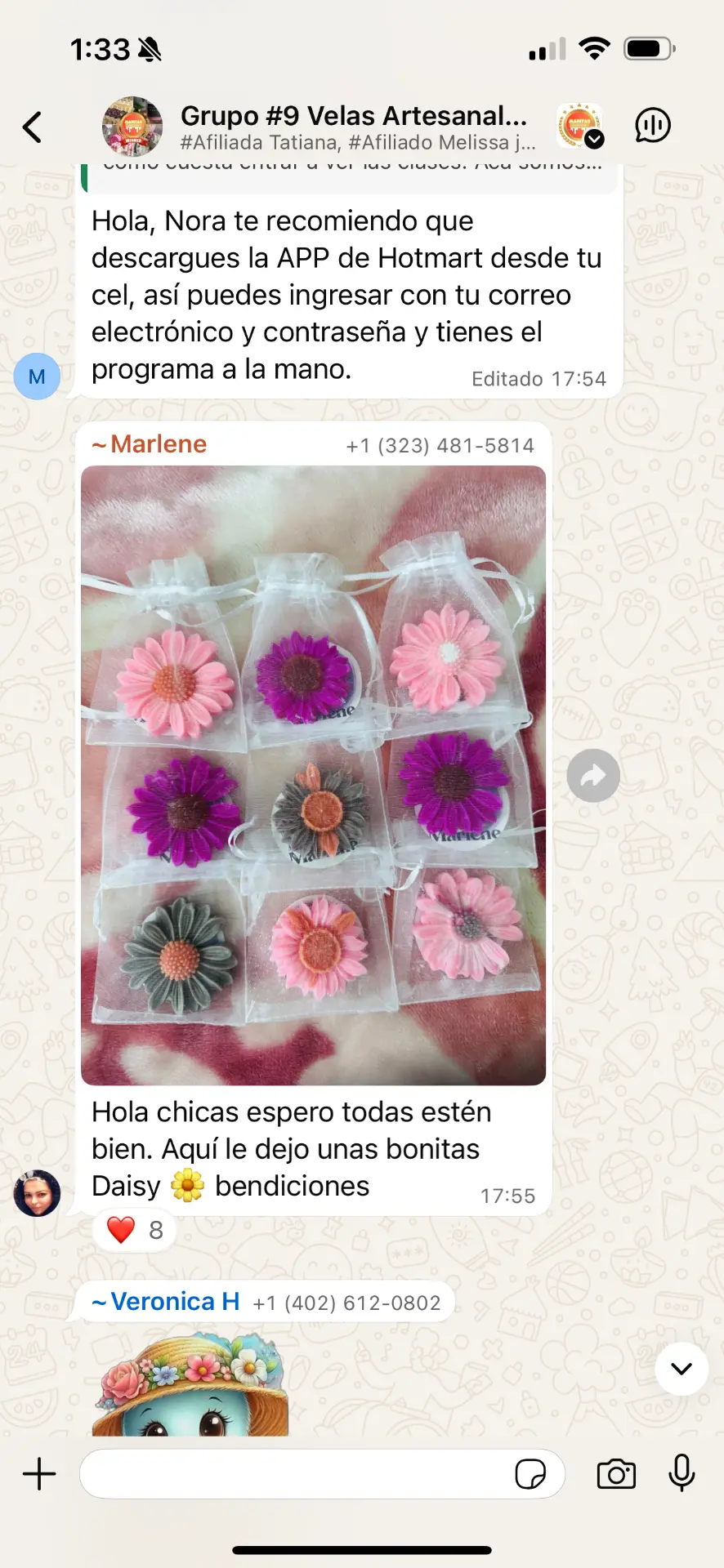 Trabajo compartido por alumnas del curso